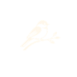 Camp Roostly chickadee logo